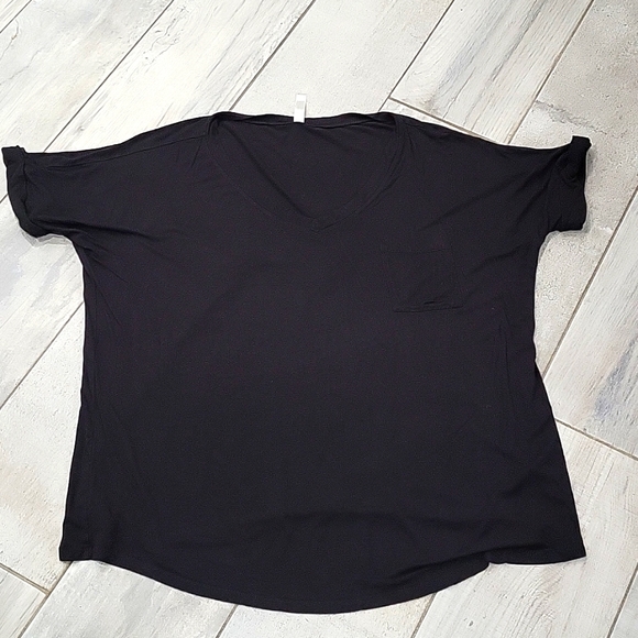 Beeuniq black loose fit blouse size 2X #28 - Picture 1 of 3